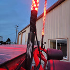 R1 Industries Pro Series LED Light Whips – Bluetooth & RF Remote, IP67, Lifetime Warranty